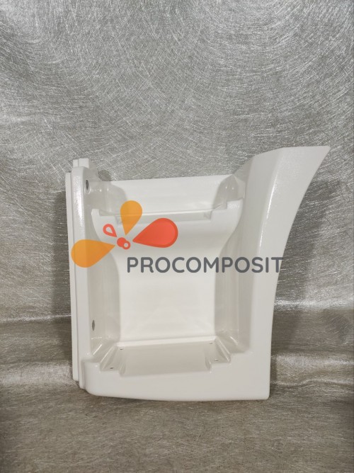 Щиток подножки (Рест.) левый 65115-8405111-50